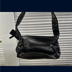Black Studded Women's Bag